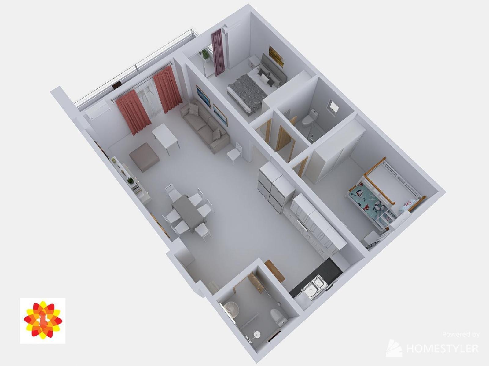 Bay View Apartment Sarande Bagian luar foto